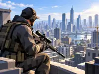 Sniper Hero: Urban Strike background