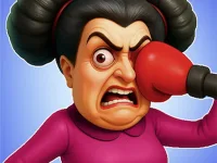 Crazy Aunty: Slap & Punch background